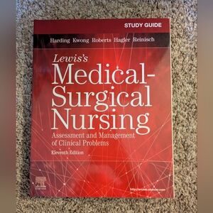 Lewis's Medical-Surgical Nursing Study Guide 11th Edition